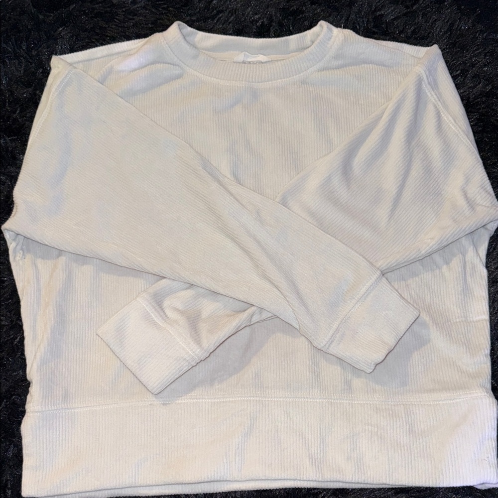 Jockey Women’s Off-White Crewneck Sweater